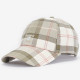 Barbour Tartan Olive Cap