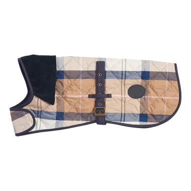 Barbour Pink Tartan Dog Coat