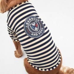Barbour Ecru Printed Dog T-shirt