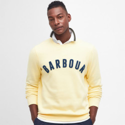 Barbour Logo Lemon Sweater
