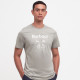 T-shirt Fly Gris Barbour