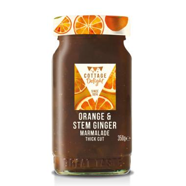 Marmelade orange & ginger 350g