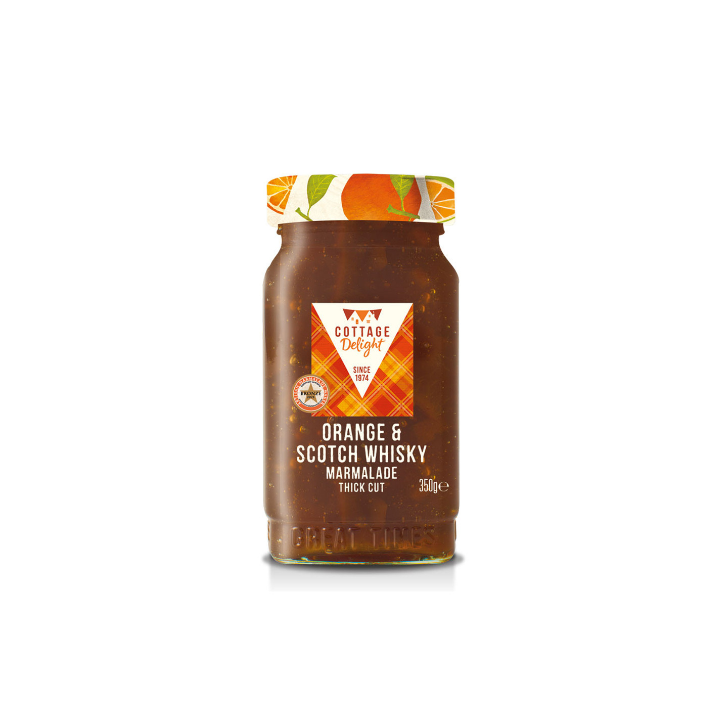 Marmelade Orange & Whisky Cottage Delight 350g