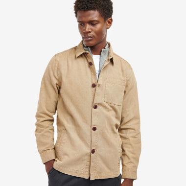 Barbour Washed Stone Overshirt