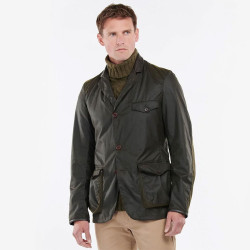 Barbour Wax Olive Beacon Jacket