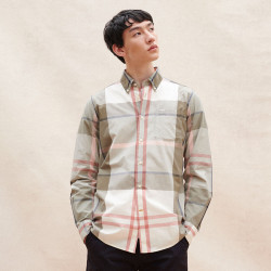 Barbour Harris Glenmore Olive Shirt