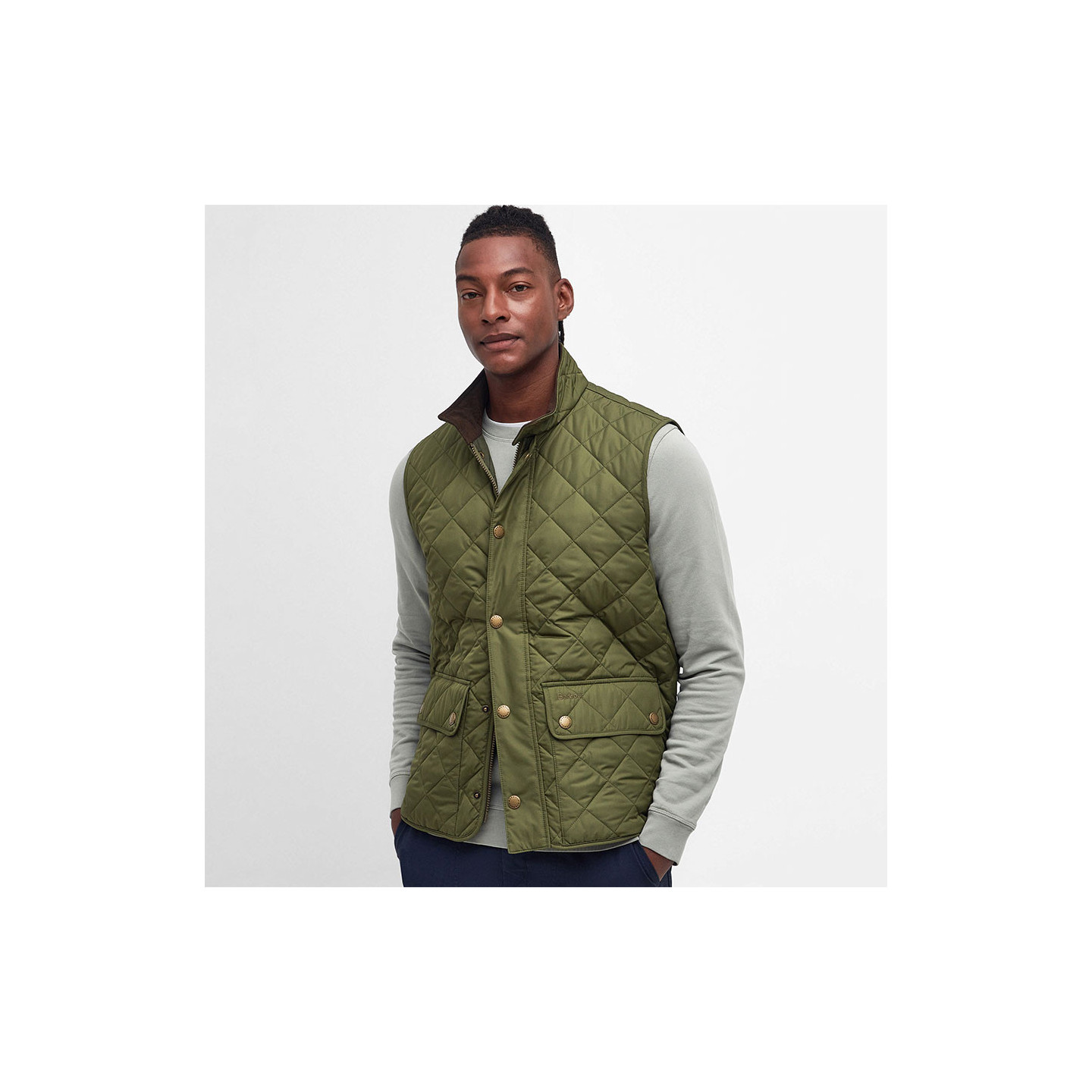 Gilet Lowerdale Dark Moss Barbour