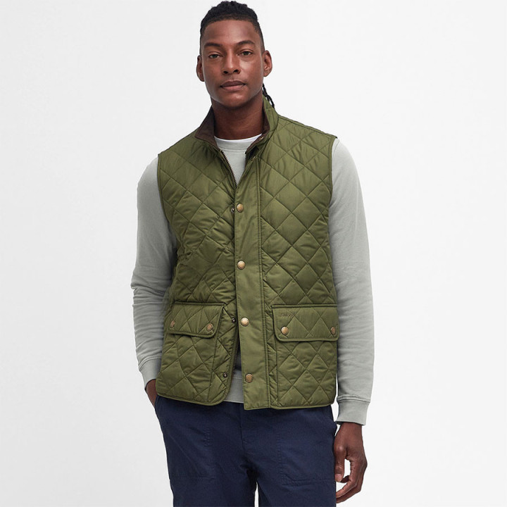 Gilet Lowerdale Dark Moss Barbour