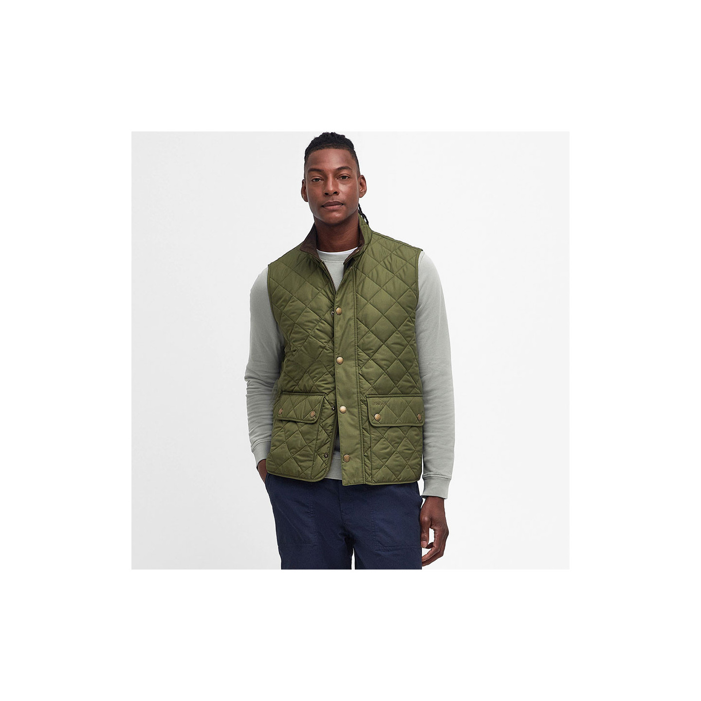 Gilet Lowerdale Dark Moss Barbour