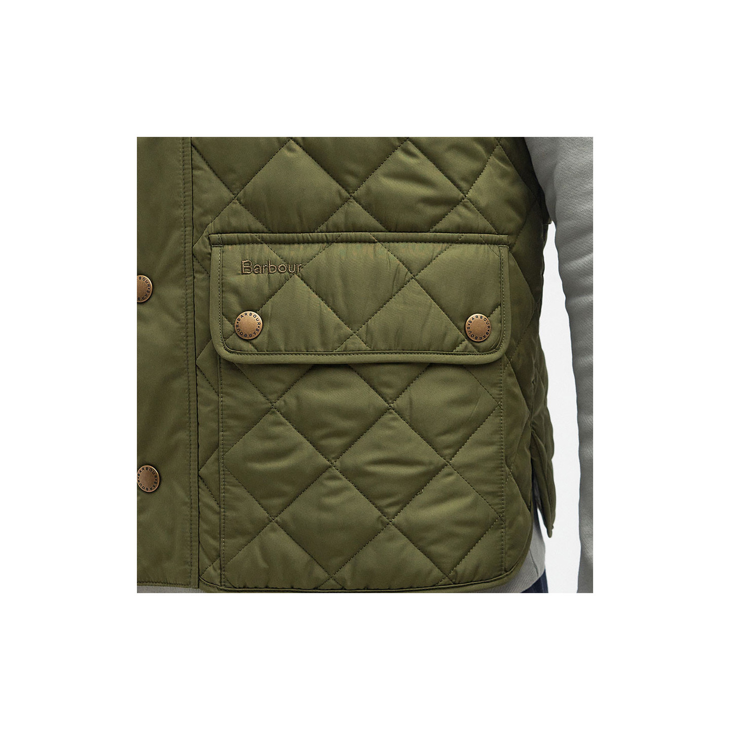 Gilet Lowerdale Dark Moss Barbour
