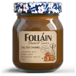 Sauce caramel salé 360g follain