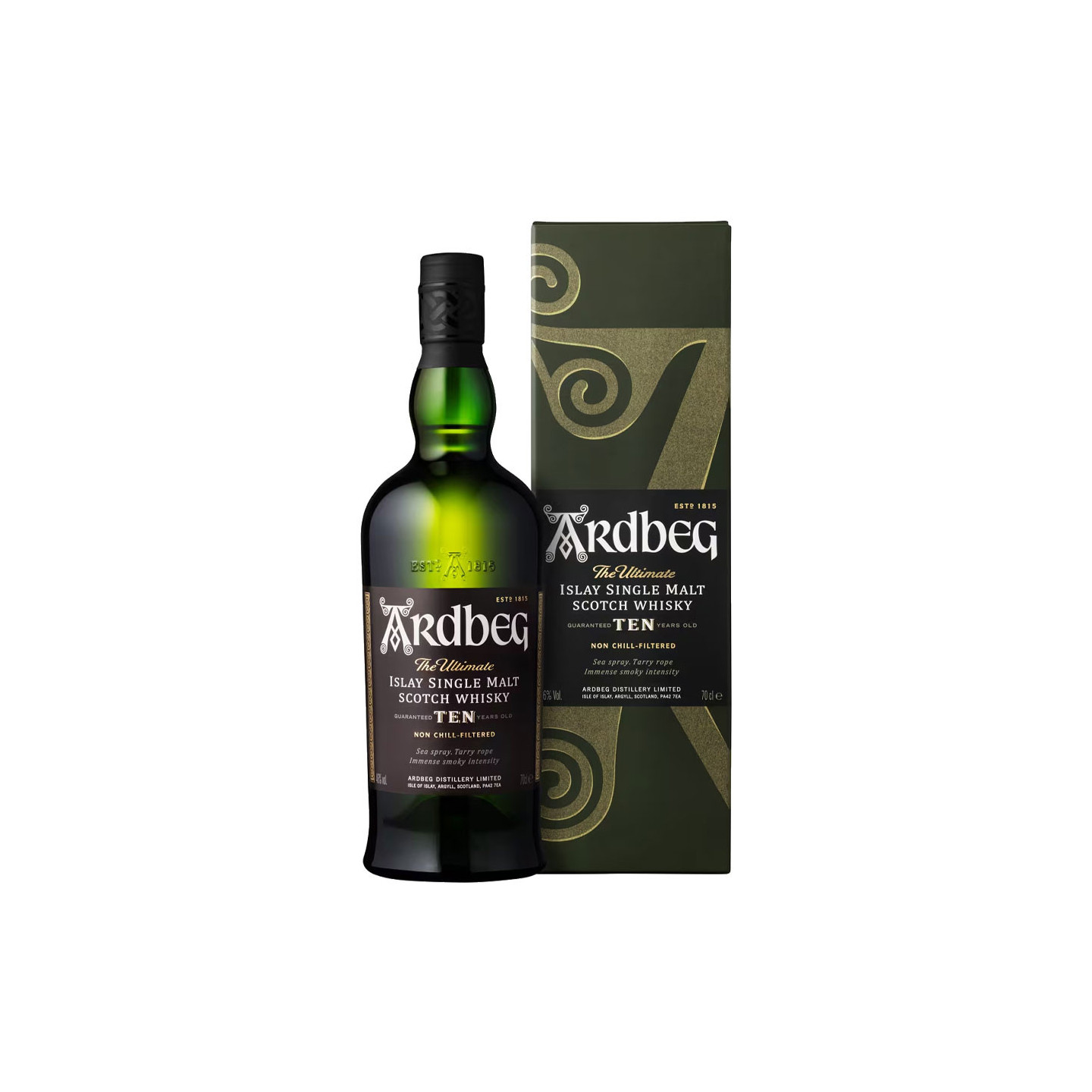 Whisky Ardbeg 10 ans Un-chillfiltered