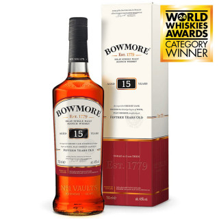 Bowmore 15 ans 70cl 43°