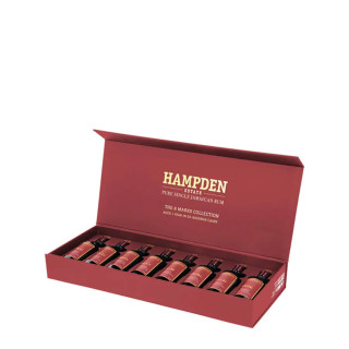 Rhum Hampden 1 An Coffret 8 Mark Collection Aged 1 year In Ex-Bourbon Cask