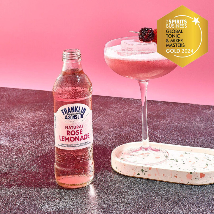 Franklin & Sons Rose Sparkling Lemonade 275ml