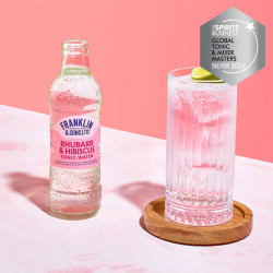 Franklin & Sons Rhubarb Tonic Water With Hibiscus 200ml