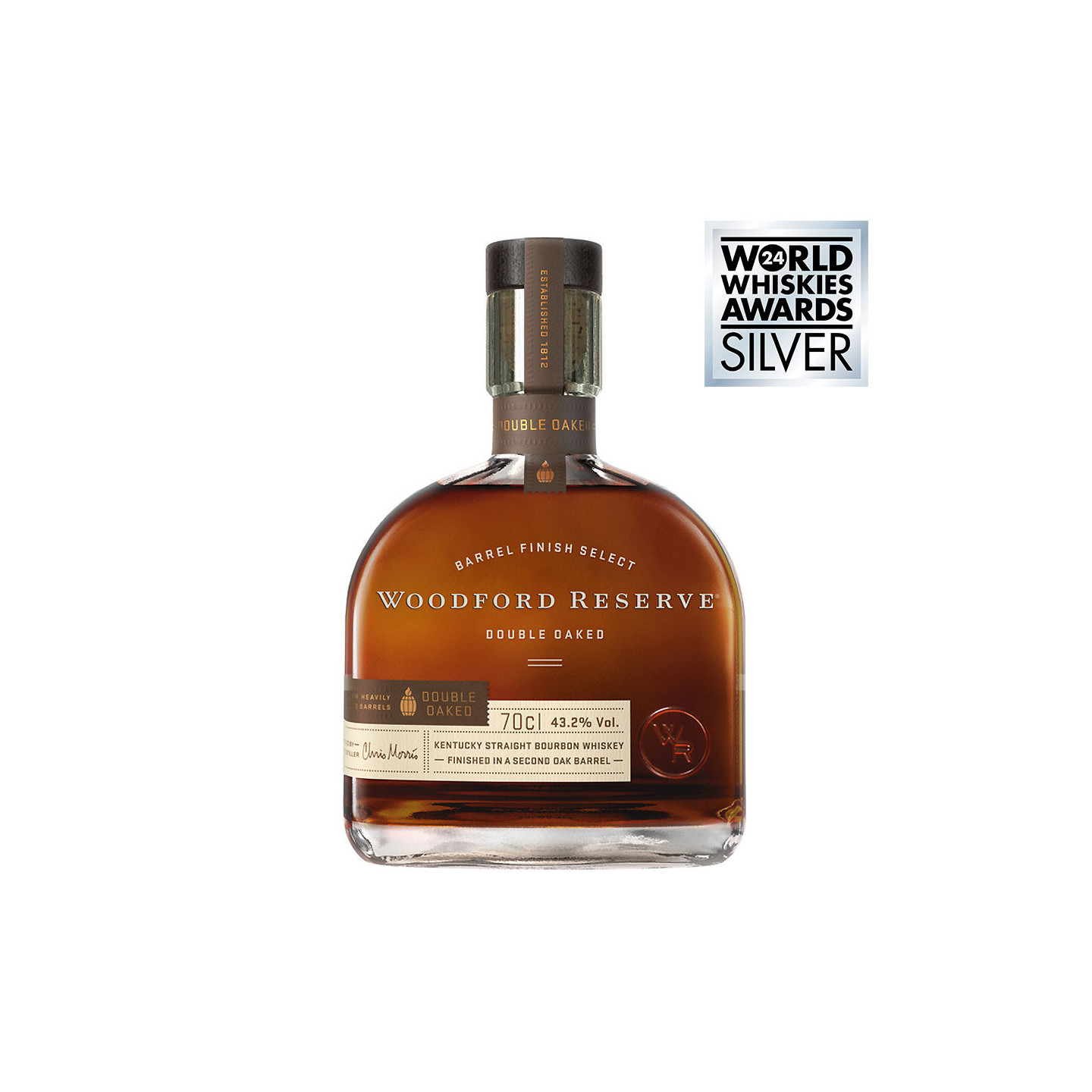 Woodford Reserve Double Oaked 70cl 43.2° - Le Comptoir Irlandais