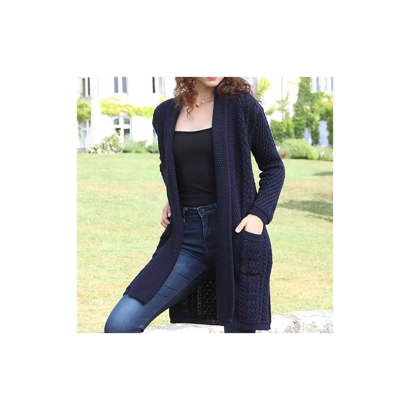Veste Longue Marine Inis Crafts