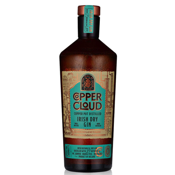 Copper cloud irish gin 70cl 42