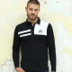 Polo Long Sleeve Black and White Camberabero