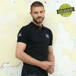 Polo Short sleeve Capsule Breizh Black