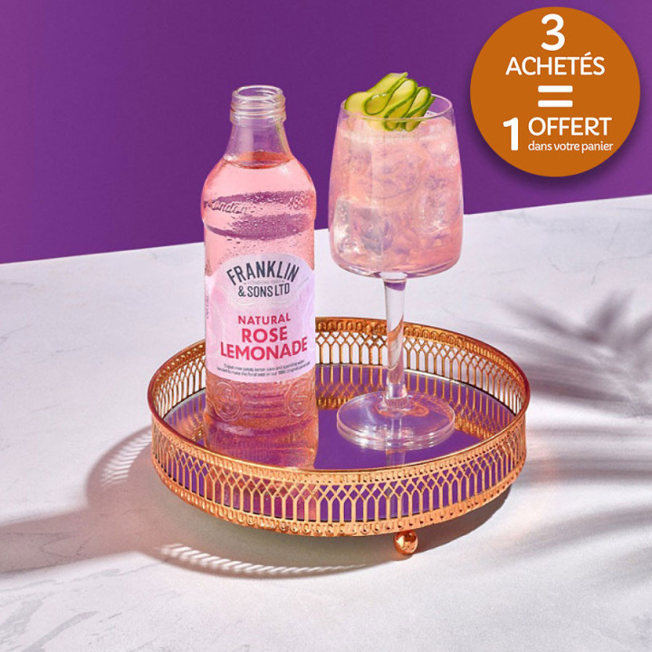 Franklin & Sons Rose Sparkling Lemonade 275ml