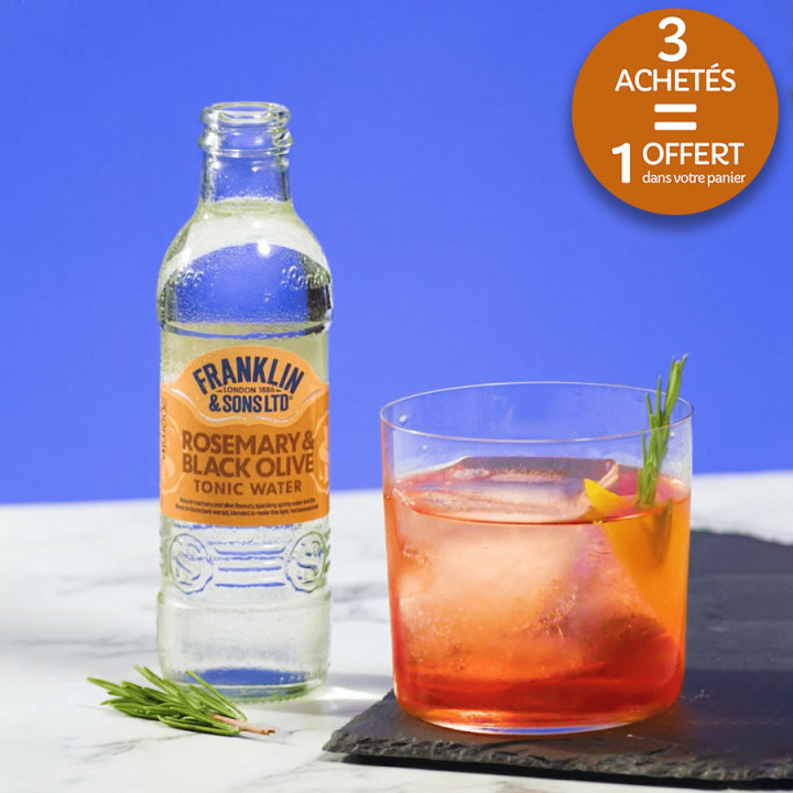 Franklin & Sons Rosemary Tonic Water With Black Olive 200ml