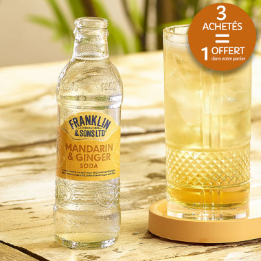 Mixer Mandarine et Gingembre Franklin & Sons 200ml