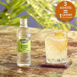 Boisson pétillante à la goyave et citron vert franklin & sons 200ml