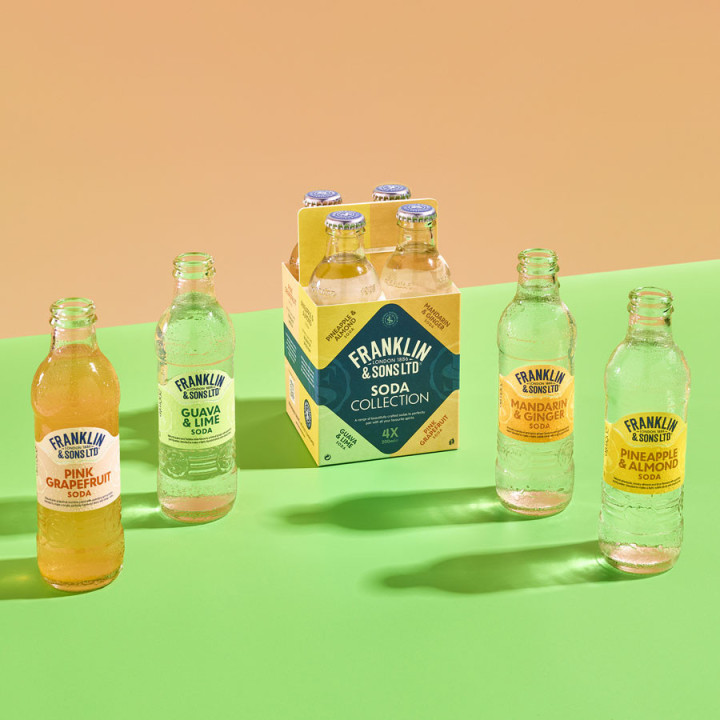 Franklin & Sons 4 Dual-flavoured Soda Set