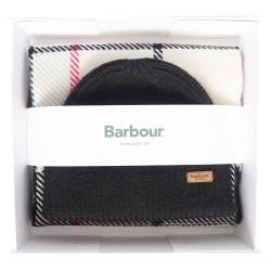 Coffret Bonnet et Echarpe Pendle Barbour