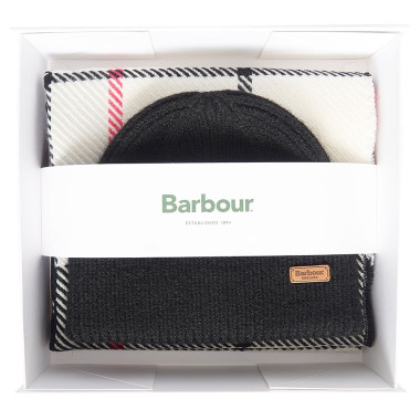 Coffret Bonnet et Echarpe Pendle Barbour