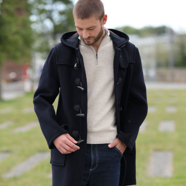 London Tradition Martin Navy Duffle Coat Coats Le Comptoir Irlandais