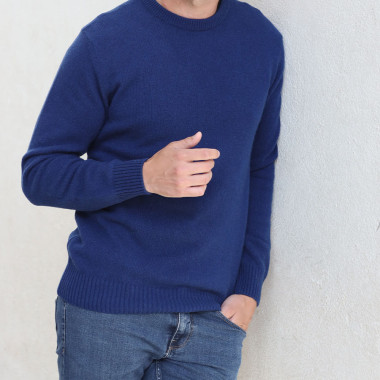 Celtic Alliance Crew Neck Dark Blue Lambswool Jumper