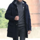London Tradition Navy Barry Duffle-Coat