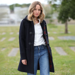 London Tradition Melissa Ice Blue Short Duffle Coat Duffle coats Le Comptoir Irlandais