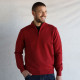 Pull Col 1/2 Zip Rouge Best Yarn