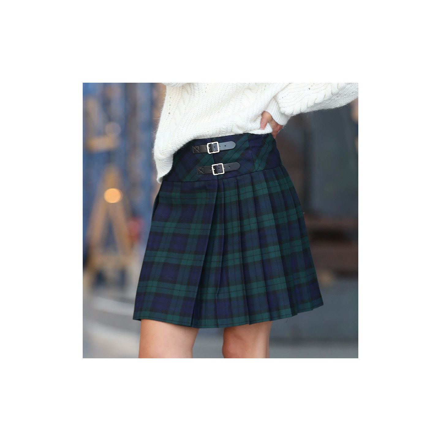  Billie Kilt vert marine