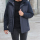 Parka Paul Bi-Matière Bleue Out Of Ireland