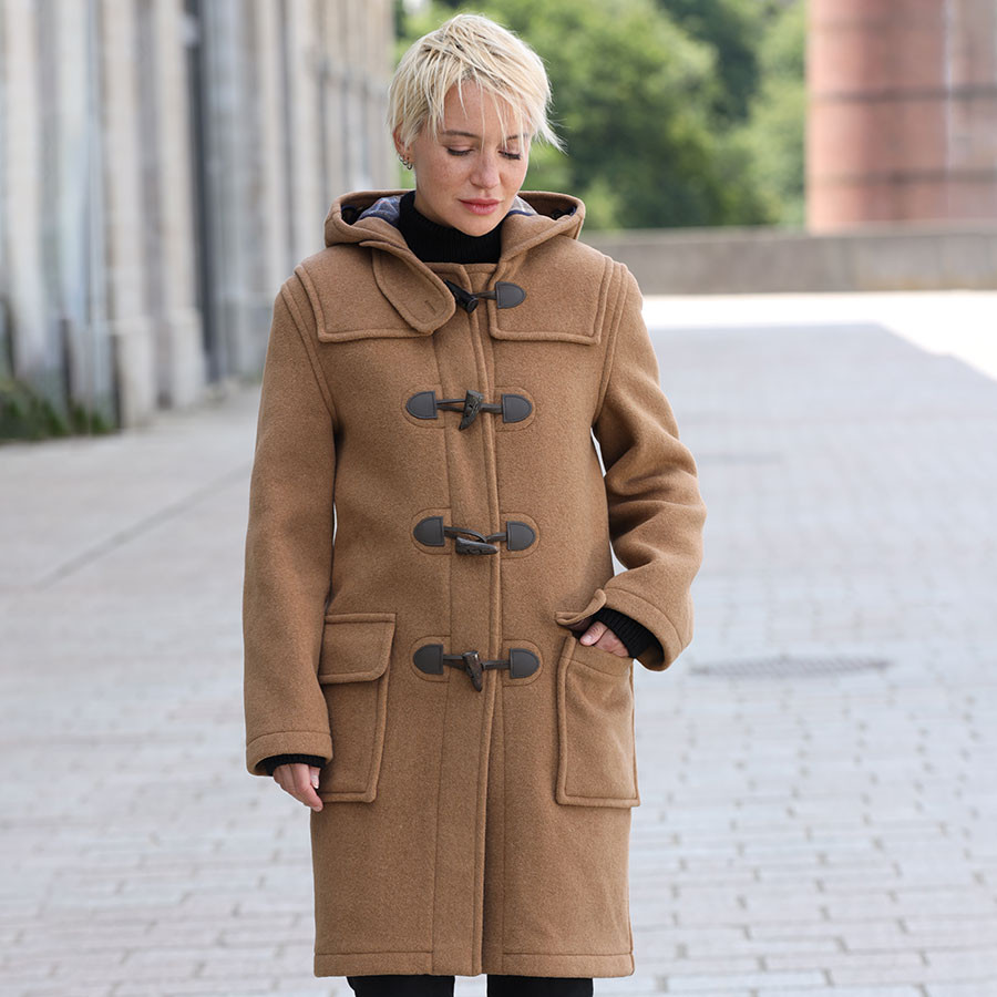 Duffle Coat Emily Camel London Tradition Manteaux Le Comptoir Irlandais