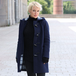Duffle-Coat Angela Bleu London Tradition