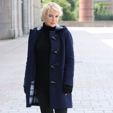 Duffle-Coat Angela Bleu London Tradition