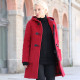 London Tradition Fiona Cherry Zipped Duffle Coat