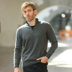 Celtic Alliance Half-Zip Dark Grey Sweater