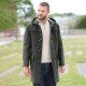 Duffle-Coat Martin Seaweed London Tradition
