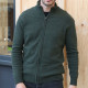 Celtic Alliance Zipped Green Cardigan