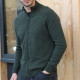 Celtic Alliance Zipped Green Cardigan