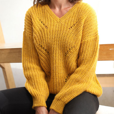 Out Of Ireland Zoé Mustard Jumper