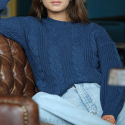 Out of Ireland Jade Blue Sweater