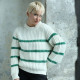 Cardigan Ada Ecru Et vert Out Of Ireland
